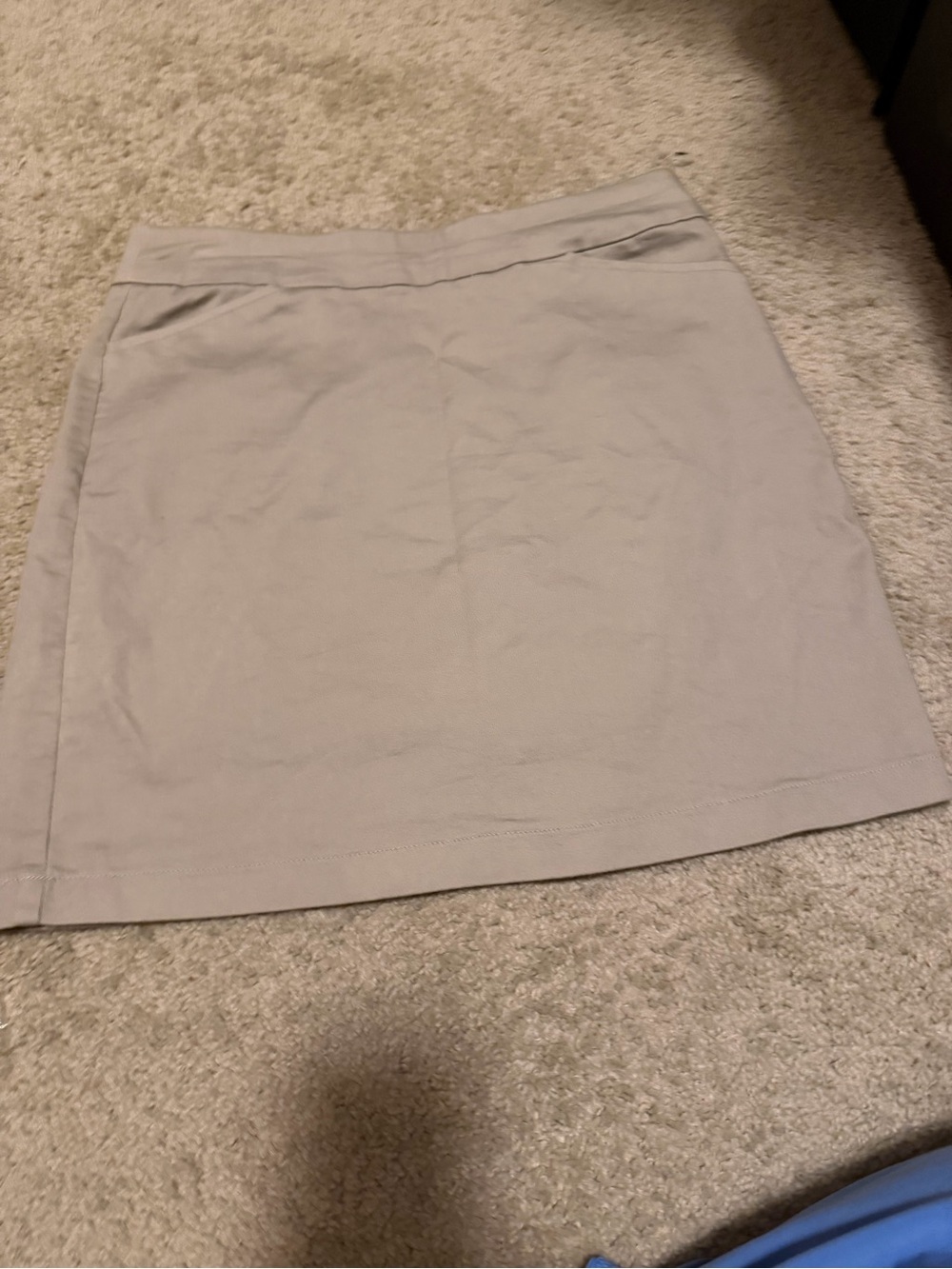 Croft & Barrow Effortless Stretch Skort Tan